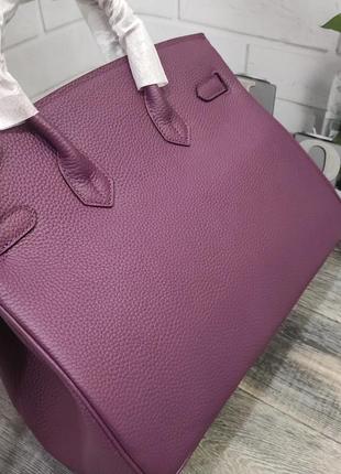 Сумка люкс кожа в стиле hermes birkin 352 фото