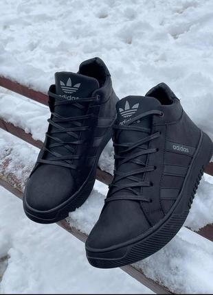 Мужские ботинки кожаные adidas