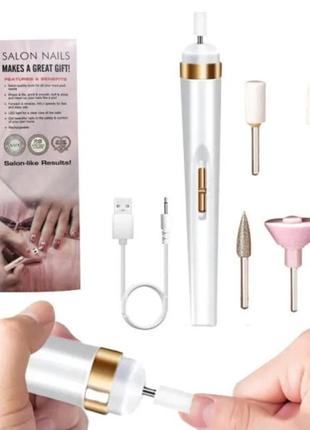 Портативний домашній маленький фрезер для манікюру та педикюру