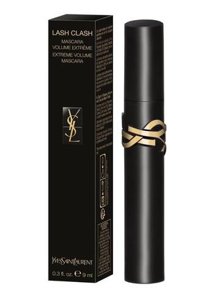 Yves saint laurent lash clash тушь для экстремального объема ресниц