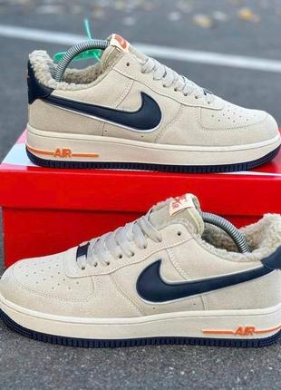 Мужские зимние кроссовки nike air force2 фото