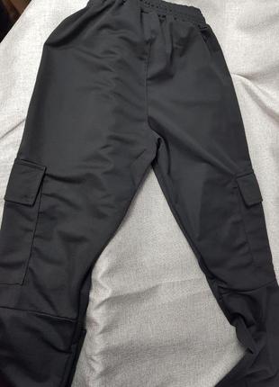 Спортивные штаны карго брюки с накладными карманами6 фото