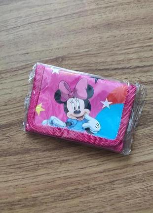 Детский кошелек мини маус disney