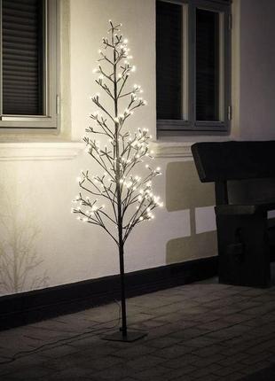 Новогоднее дерево гирлянда 150 см з таймером (280 led лампочек) для улици, 7trav2 фото