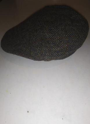 Кепка плоская failsworth  harris tweed, шерсть, жиганка, р. 59.3 фото