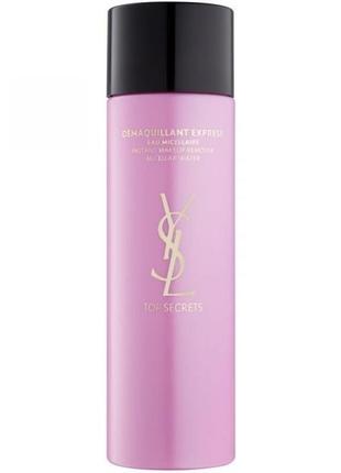 Yves saint laurent top secrets очищающая и тонизирующая мицеллярная вода 200ml