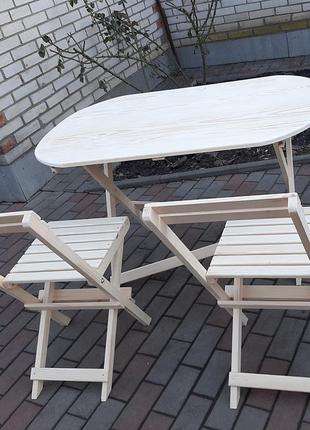 Стол раскладной овальный