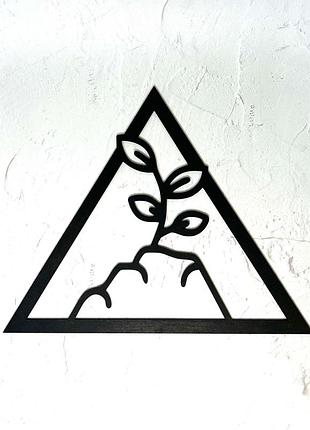 Настенный декор сборный из дерева панно на стену max woody "четыре элемента природы" 4...