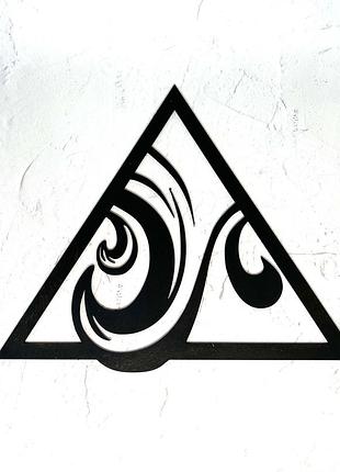 Настенный декор сборный из дерева панно на стену max woody "четыре элемента природы" 4...