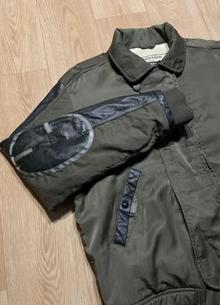 Vintage diesel ncpu leather куртка бомбер3 фото