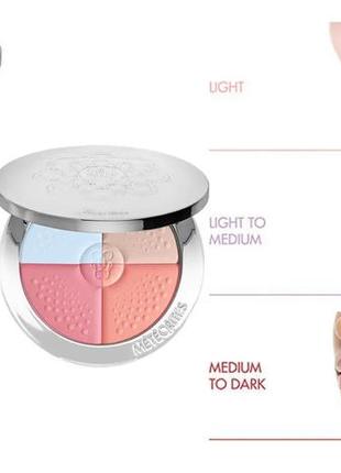 Пудра для обличчя guerlain meteorites compact illuminating powder 04 — dore golden4 фото