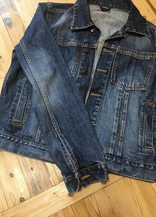 Стильная джинсовая куртка от logg {h&m}2 фото