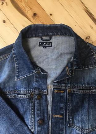 Стильная джинсовая куртка от logg {h&m}3 фото