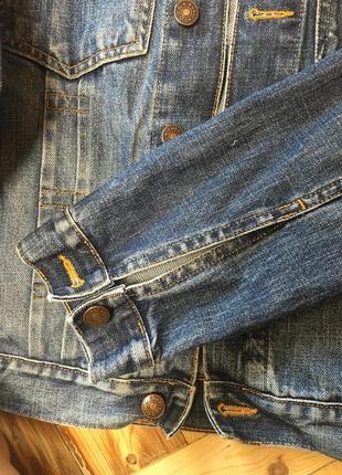 Стильная джинсовая куртка от logg {h&m}6 фото