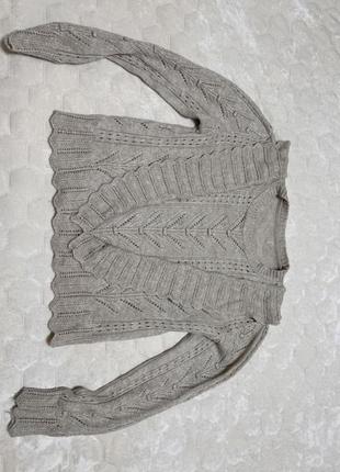 Теплый трендовый свитер винтаж ретро4 фото