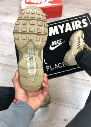 Мужские кроссовки nike air max 95 sneakerboot beige зима / smb4 фото