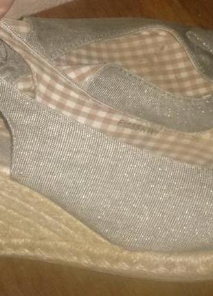 Стильні сірі босоніжки р37 spot on текстиль