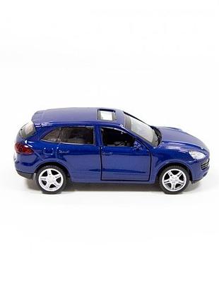 Автомодель - porsche cayenne s (синій)9 фото