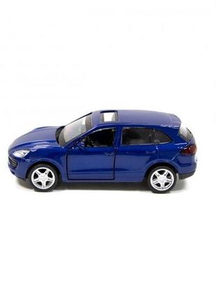 Автомодель - porsche cayenne s (синій)5 фото