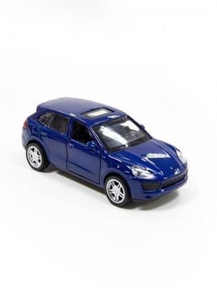 Автомодель - porsche cayenne s (синій)10 фото