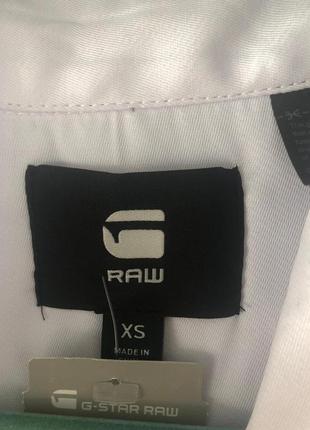 Белая рубашка g-star raw3 фото