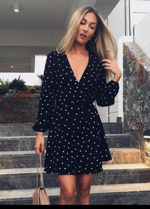 Платье сукня горох warehouse 14p 3