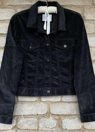Велюровий укорочений піджак куртка розмір xxl (16) на зріст 160-164 см old navy