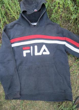 «fila» толстовка худи свитшот с капюшоном2 фото