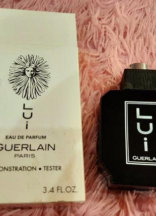 Тестер-оригинал! эксклюзивный нишевый парфюм-унисекс guerlain lui 100ml абсолютно новый!!!невероятный!!!