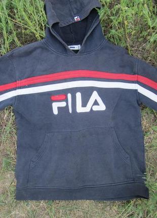 «fila» толстовка худи свитшот с капюшоном4 фото