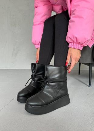 Легкие, удобные, теплищи и стильные дутики 😍 цвет: черный