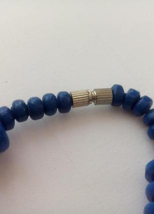 Бусы "радуга" ссср, 50-60-е годы, папье-маше, винтаж, летние