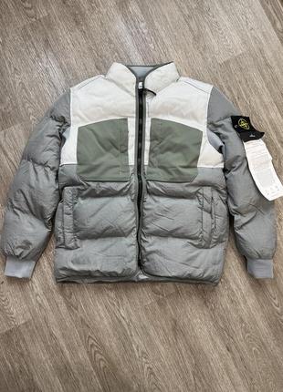 Куртка пуховик stone island зимова