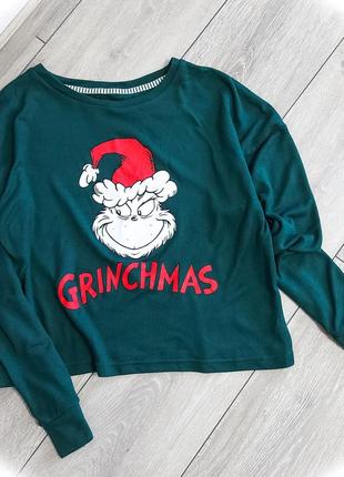 Реглан primark, кофта женская grinch, лонгслив