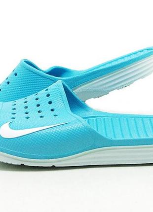 Шлепанцы сланцы nike solarsoft slide4 фото