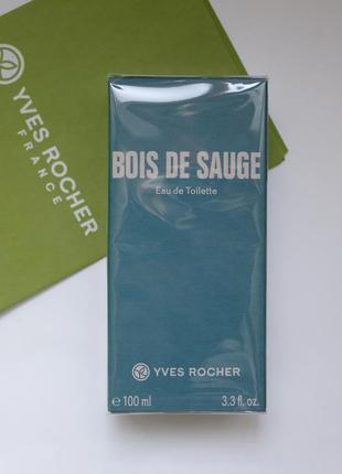 Чоловіча туалетна вода bois de sauge ів роше yves rocher1 фото