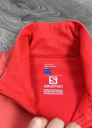 Жіноча вітровка для бігу salomon lightning lightshell8 фото