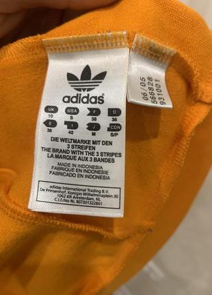 Кофта adidas мастерка спортивна оранжева7 фото