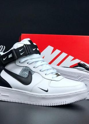 11935 nike air force кроссовки женские найк аэр форс с мехом зимние кроссовки форсы