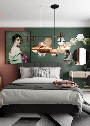 Дзеркало соти самоклейка