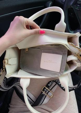 Сумка marc jacobs tote bag mini milk10 фото