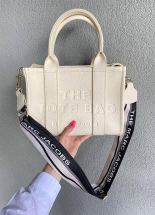 Сумка marc jacobs tote bag mini milk3 фото