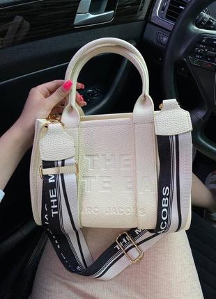 Сумка marc jacobs tote bag mini milk7 фото