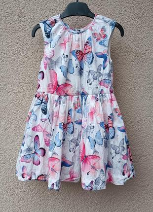 🔥 распродаж 🔥детское платье с бабочками marks and spencer kids платье