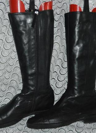 Сапоги кожаные hugo boss зима размер 38 395 фото