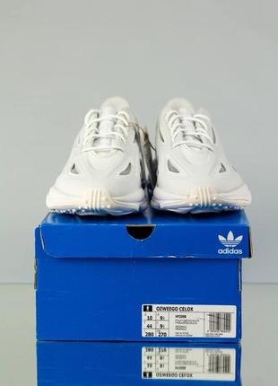 Кроссовки adidas ozweego celox white ice cream7 фото