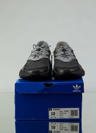 Кроссовки adidas ozweego grey &amp; black9 фото
