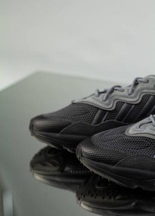 Кроссовки adidas ozweego grey &amp; black2 фото