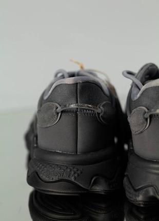 Кроссовки adidas ozweego grey &amp; black5 фото