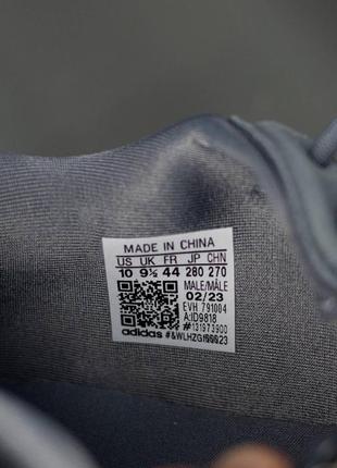 Кроссовки adidas ozweego grey &amp; black7 фото